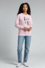LOVE Regular Fit Crewneck Sweatshirt
