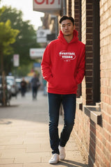 Everyday Vibes Regular Fit Red Hoodie