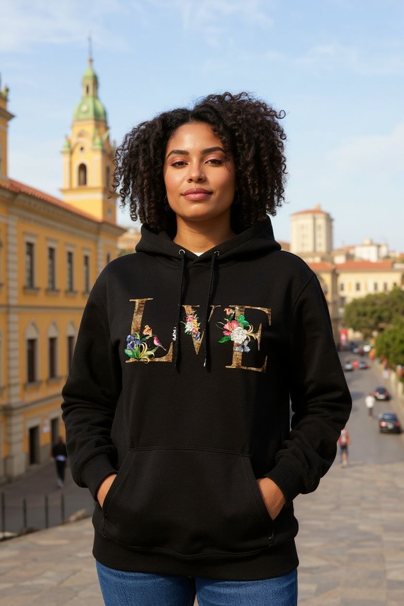 Relaxed Fit Essentials Hoodie with Pockets