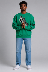 Christian Prayer Hands Unisex Sweatshirt