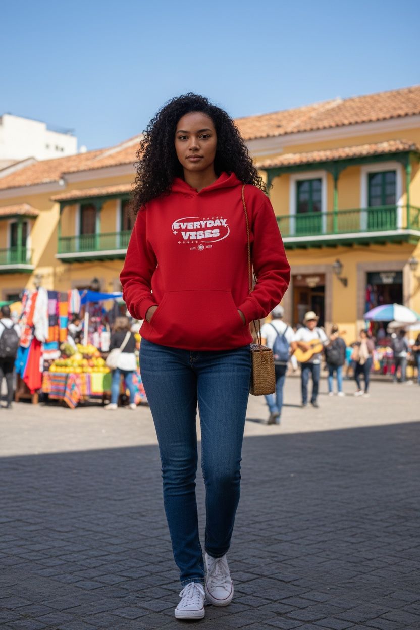 Everyday Vibes Regular Fit Hoodie