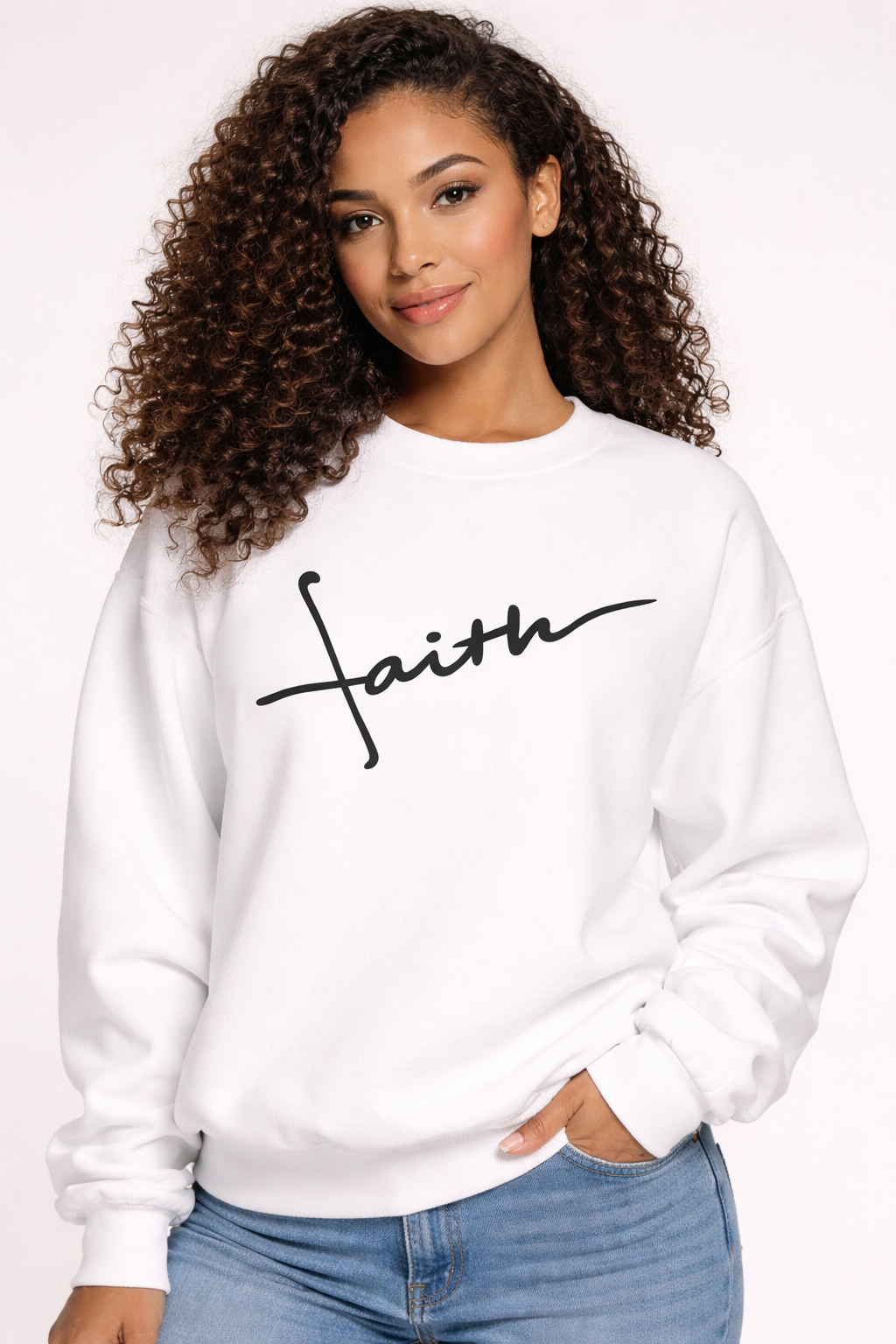 Confident In Faith Sweatshirt