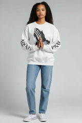 Always Pray Regular Fit Crewneck Sweatshirt